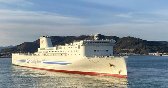 Lần đầu tiên trên thế giới, phà cỡ lớn tự động chạy 240km trên biển Nhật Bản