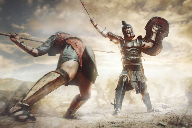 Có một số quý tộc ở La Mã cũng tham gia các cuộc tỉ thí với đấu sĩ.