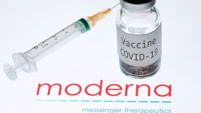  Hình ảnh minh họa vaccine phòng Covid-19 của Moderna. 