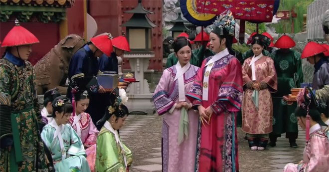 The "First Rod of Red" punishment in the palace