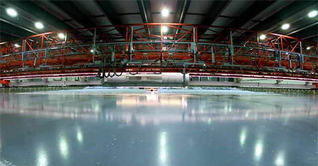 Thử nghiệm turbine gió ở bể băng trong nhà lớn nhất thế giới
