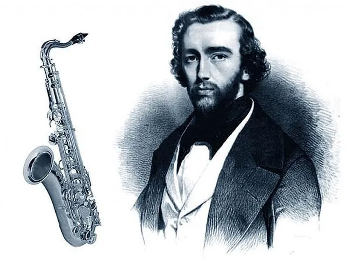 Adolphe Sax - cha đẻ của cây kèn saxophone.