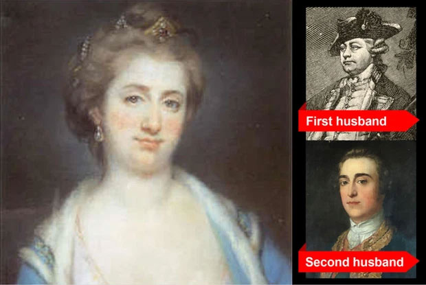 Elizabeth Chudleigh cùng 2 người chồng giàu có, giúp bà đổi đời thành nữ bá tước