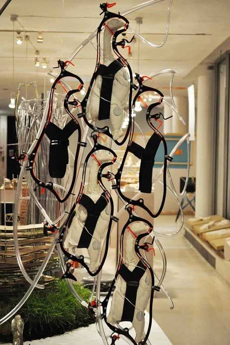 Đây là viễn cảnh loài gà được nuôi nhốt như cách con người phải trải qua trong phim The Matrix