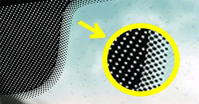 Có thể bạn chưa biết: Dải chấm tròn nhỏ li ti màu đen trên xe ô tô có tác dụng gì?