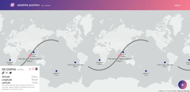 Xem trạm ISS hiện đang ở đâu chỉ bằng những trang web đơn giản này