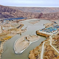 Đập thủy điện cao 180 m in 3D trên cao nguyên Tây Tạng