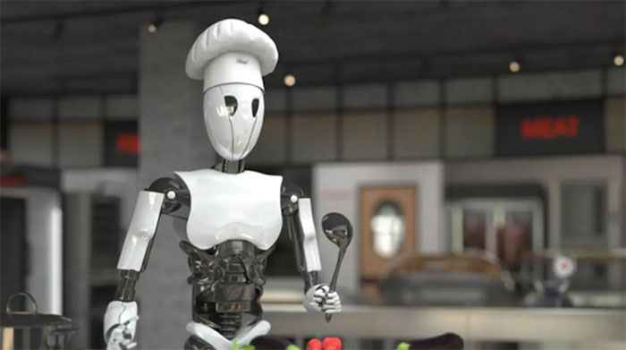  Robot nấu ăn ngày càng phổ biến 