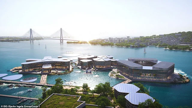 Hàn Quốc sẽ sở hữu thành phố nổi đầu tiên trên thế giới vào năm 2025