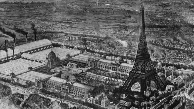 Tháp Eiffel được coi là biểu tượng của Paris thế kỷ 19.