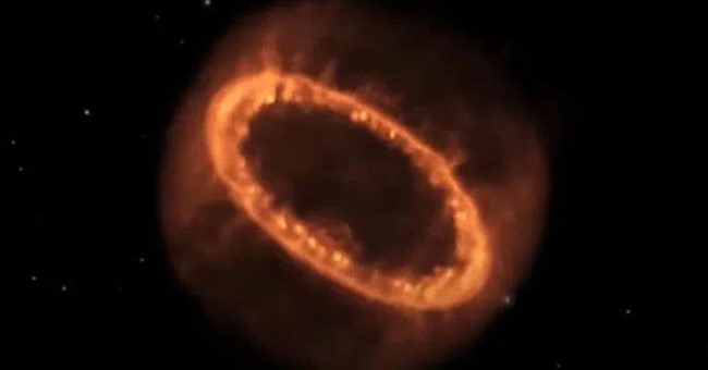 Vòng tròn lửa "từ vũ trụ khác" hiện ra gần chúng ta khiến các nhà khoa học bối rối