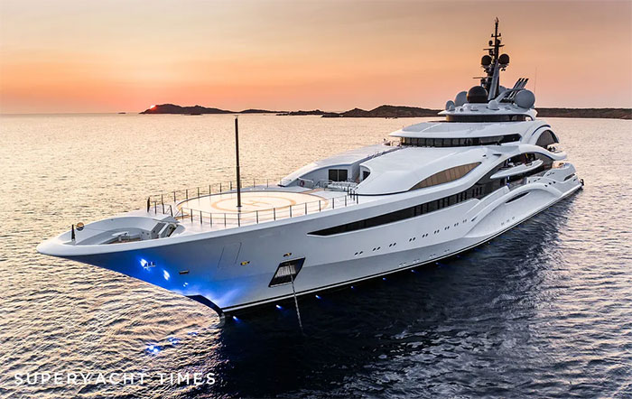 Chiếc siêu du thuyền trị giá 500 triệu USD được đặt tên là Al Lusail
