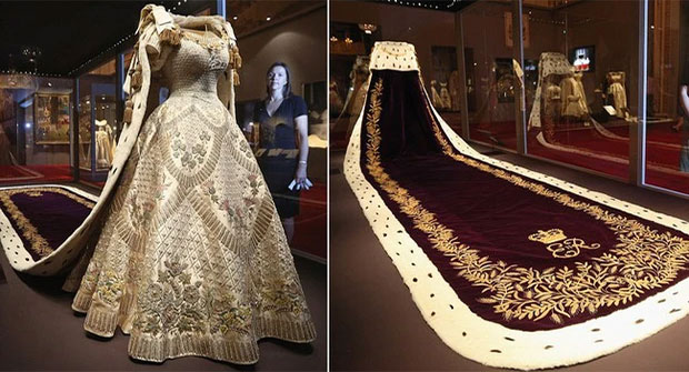 Sự thật đáng kinh ngạc về chiếc váy mang tính lịch sử của Nữ hoàng Anh trong lễ đăng quang cách đây 70 năm