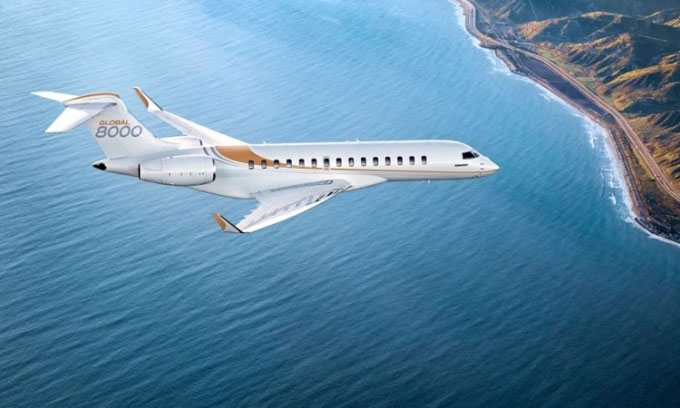 Bombardier ra mắt máy bay phản lực chở khách nhanh nhất thế giới