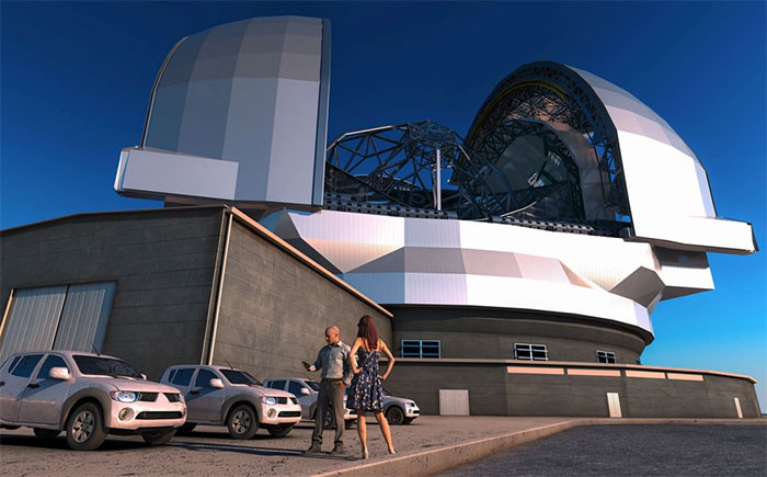 Đường kính mặt gương của Kính viễn vọng cực lớn rộng 39m