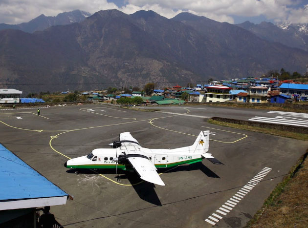 Một chiếc máy bay của Hãng Tara Air ở Nepal
