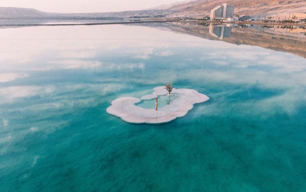 Có phong cảnh rất đẹp nhưng Biển Chết lại thực sự chết chóc