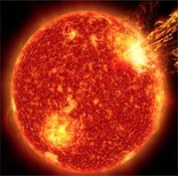 Video time lapse ghi lại vết lóa Mặt trời lớn gấp 19 lần Trái đất
