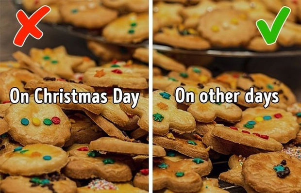 Cấm ăn bánh quy trong ngày lễ Giáng Sinh