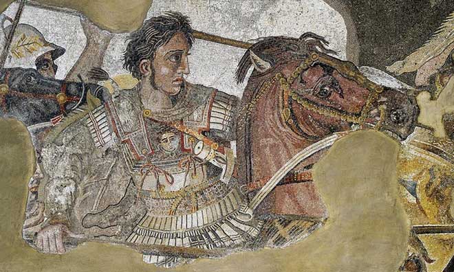 Chân dung Alexander Đại đế, một trong những người rất mê "ăn kem"