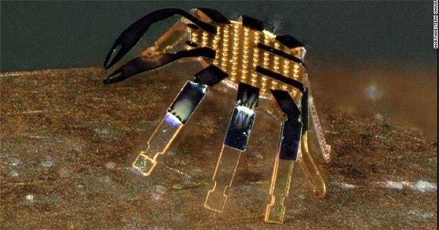 Phát minh robot điều khiển từ xa nhỏ nhất thế giới