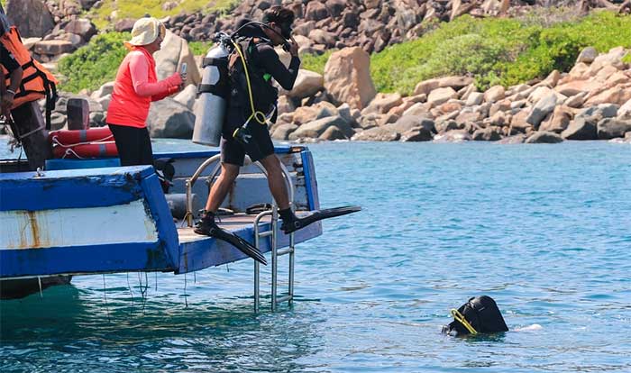 Nghĩa địa san hô trong khu bảo tồn vịnh Nha Trang