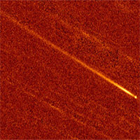 Sao chổi gần Mặt trời bị "thiêu cháy rụi"