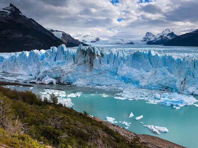 Sông băng ở Argentina.