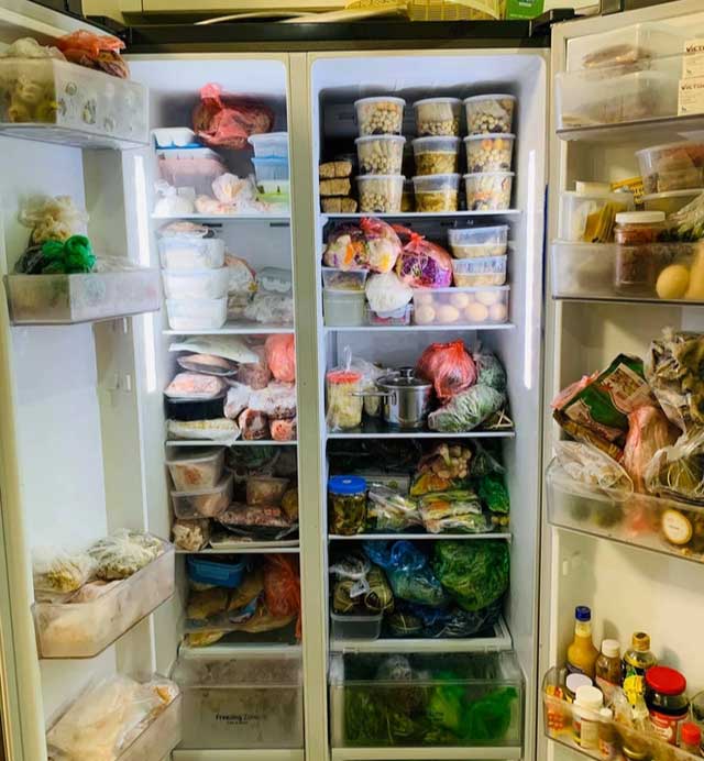Overloading can lead to bacterial contamination in the refrigerator.