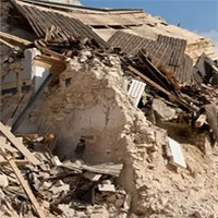 Hình ảnh hiện trường đổ nát sau trận động đất lớn tại Afghanistan khiến hơn 1500 người thiệt mạng
