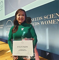 Nhà khoa học Việt được vinh danh "tài năng trẻ thế giới"