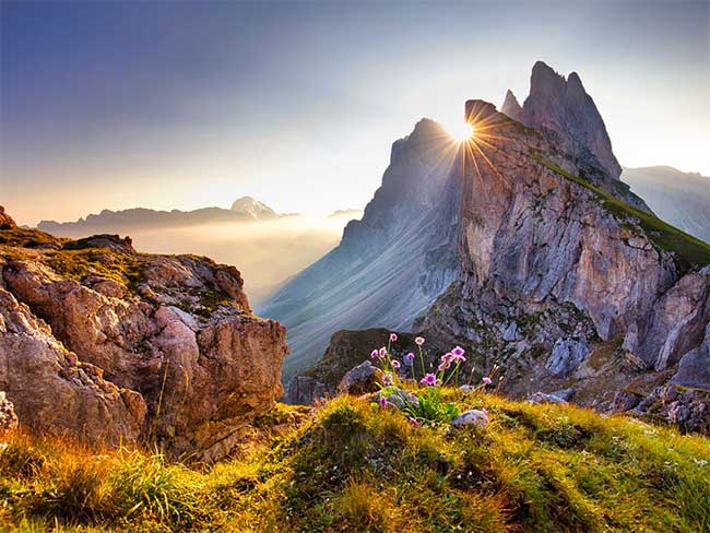 Làng Dolomites