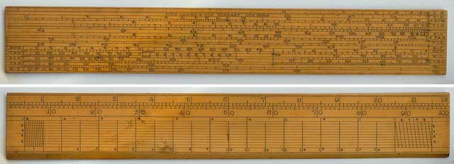Thước đo Logarit của Edmund Gunter