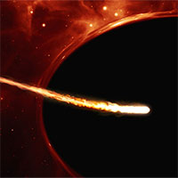 Phát hiện ngôi sao vận tốc 29 triệu km/h bay sát hố đen