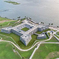 Castillo de San Marcos - Pháo đài "nuốt đạn đại bác" đặc biệt ở Mỹ