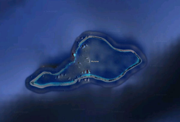 Đảo Μоrurоа (Polynesia)