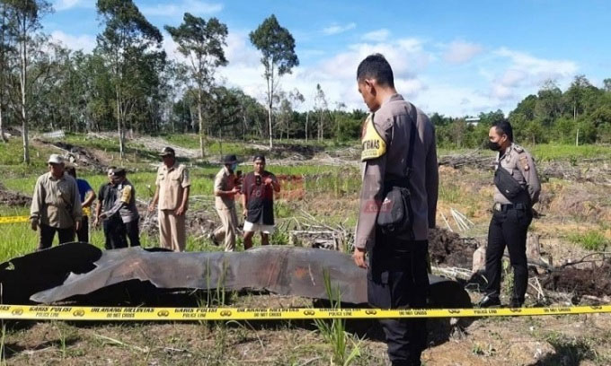 Mảnh vỡ tên lửa Trung Quốc rơi xuống Indonesia và Malaysia