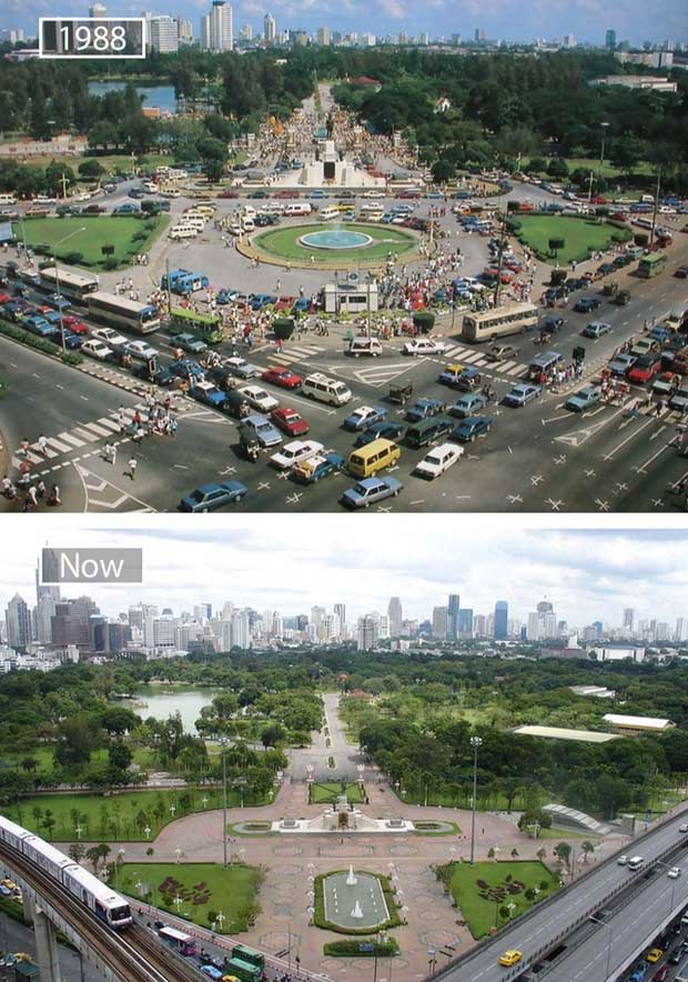 Bangkok, Thái Lan - 1988 và bây giờ