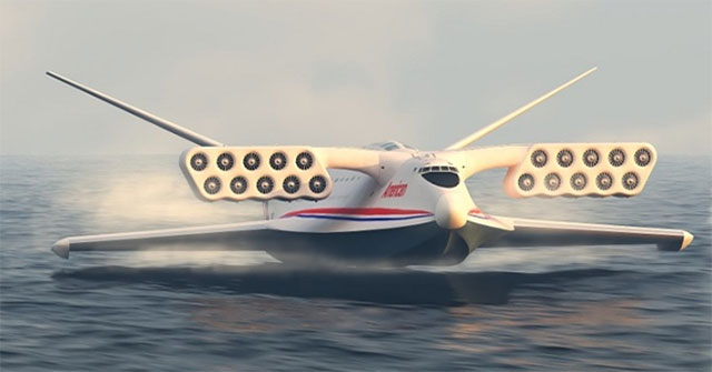 Ra mắt "khách sạn bay" khổng lồ, tốc độ 750km/h