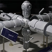 Nga lần đầu công khai mô hình trạm vũ trụ tương lai