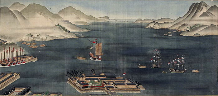 Đầu thế kỷ 17, Mạc phủ Tokugawa đã ban bố chính sách "Sakoku" bế quan tỏa cảng.