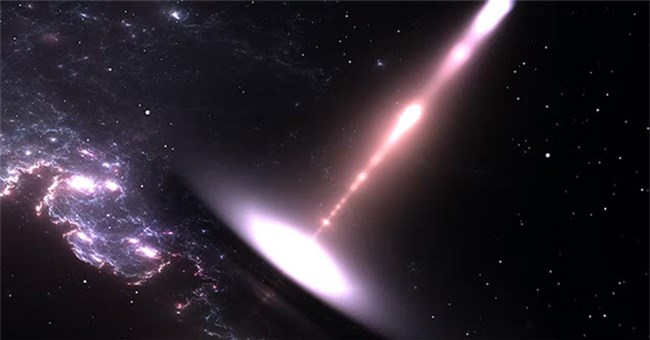 Lần đầu phát hiện siêu lỗ đen bắn ra thứ lớn gấp 50 lần thiên hà của nó