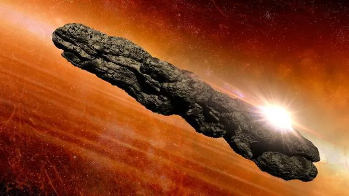 Oumuamua là một vật thể liên sao xuất hiện và di chuyển qua Mặt trời.