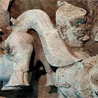 Khai quật tượng quái vật đồng 4.500 năm tuổi ở di chỉ Tam Tinh Đôi