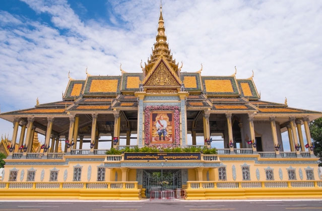 Cung điện Hoàng gia ở Phnom Penh, Campuchia
