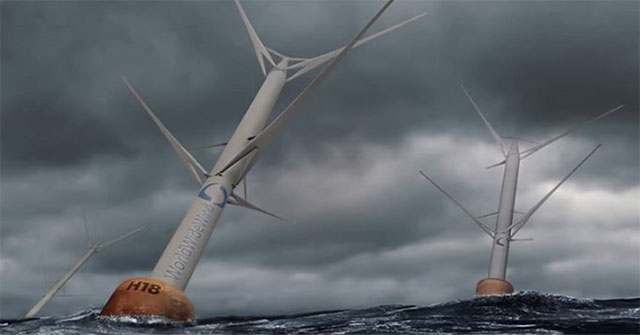 Phát triển mẫu turbine gió nổi cánh kép công suất 40 MW