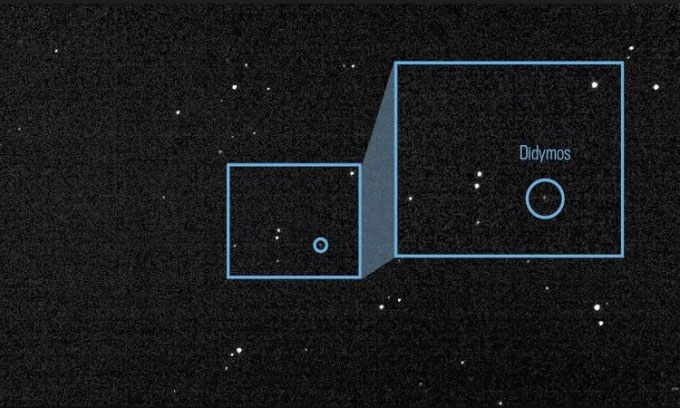 Tàu NASA lần đầu chụp ảnh tiểu hành tinh sắp va chạm