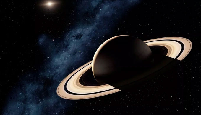 Sao Thổ sở hữu một vành đai rất rõ nét và đặc trưng.