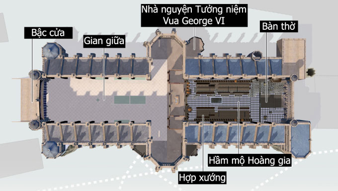 Nữ hoàng Elizabeth II được an táng cạnh Hoàng thân Philip