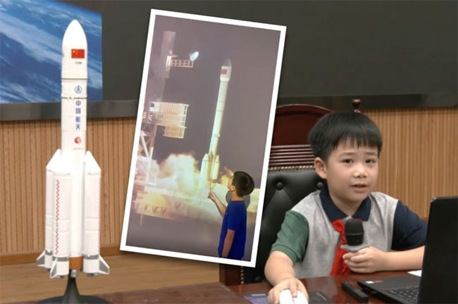 Cậu bé 9 tuổi được mời làm giáo viên thiên văn học sau lần gây 